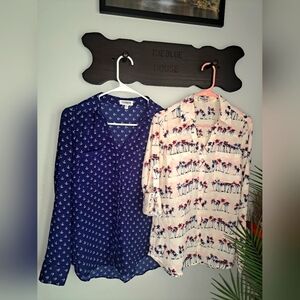 Express Blouse & Dresa Bundle Roll Tap Sleeve Blouse Size SP